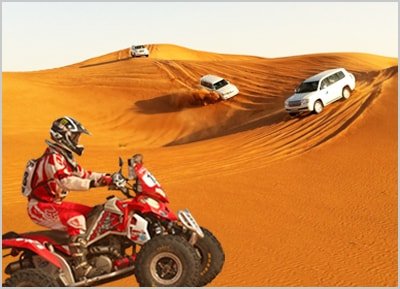 Evening Desert Safari with Quad Bike